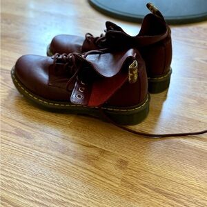 Dr. Martens Cherry Red Leather Boots